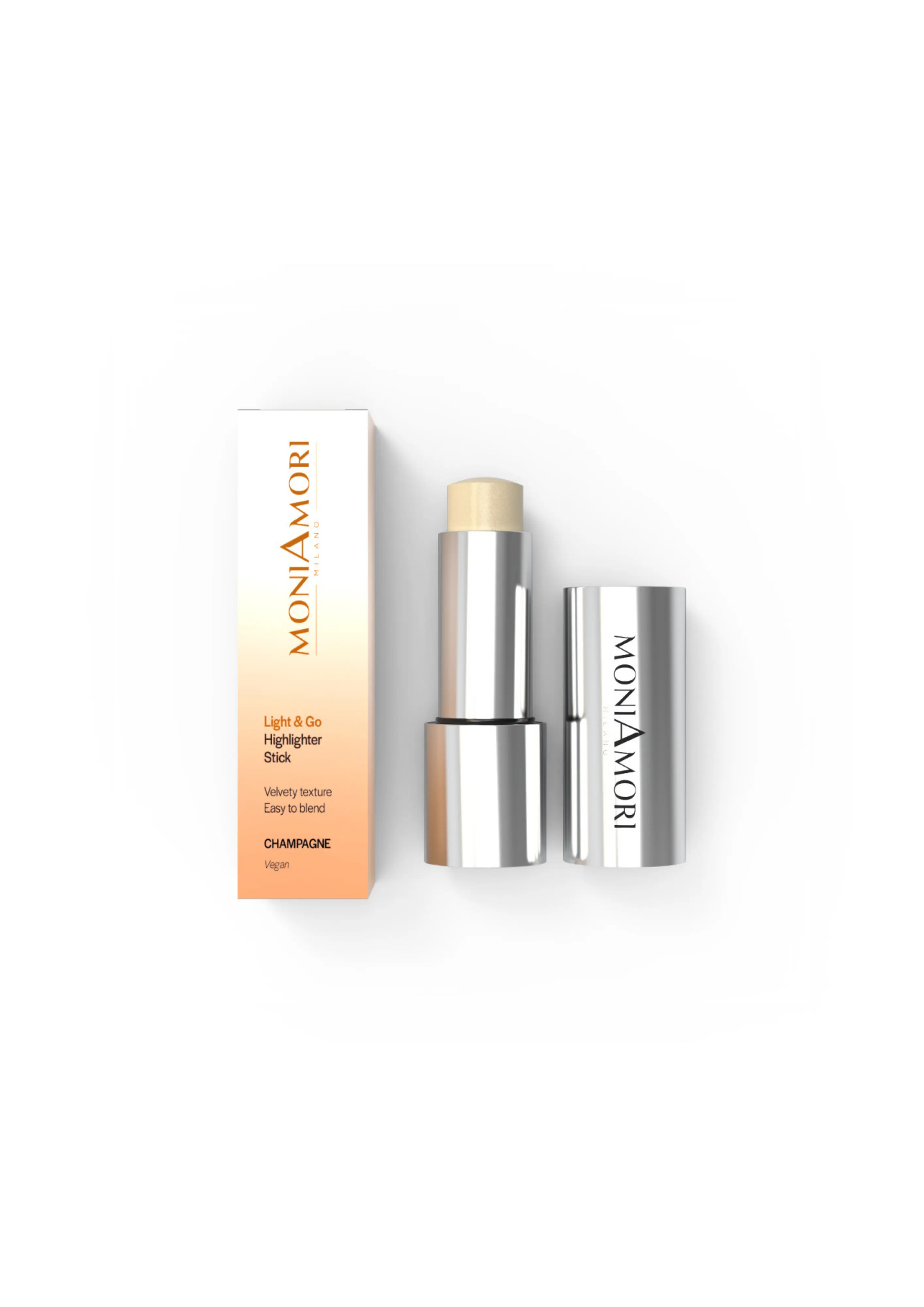 Light & Go | Highlighter Stick | Champagne Sacha Beauty Cosmetics