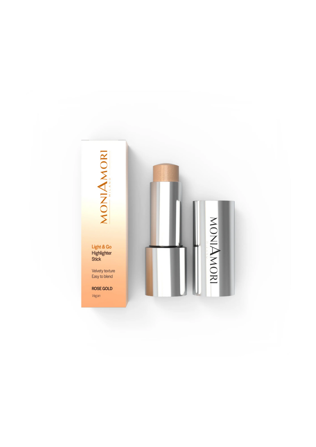 Light & Go | Highlighter Stick | Rose Gold Sacha Beauty Cosmetics