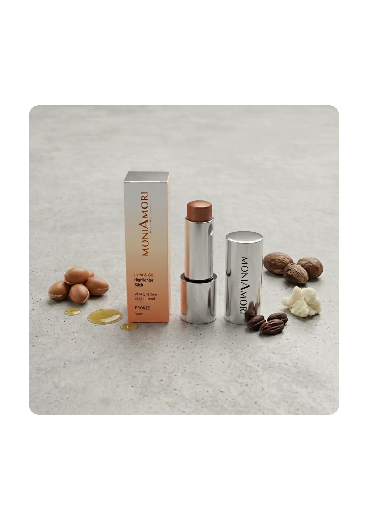 Light & Go | Highlighter Stick | Bronze Sacha Beauty Cosmetics