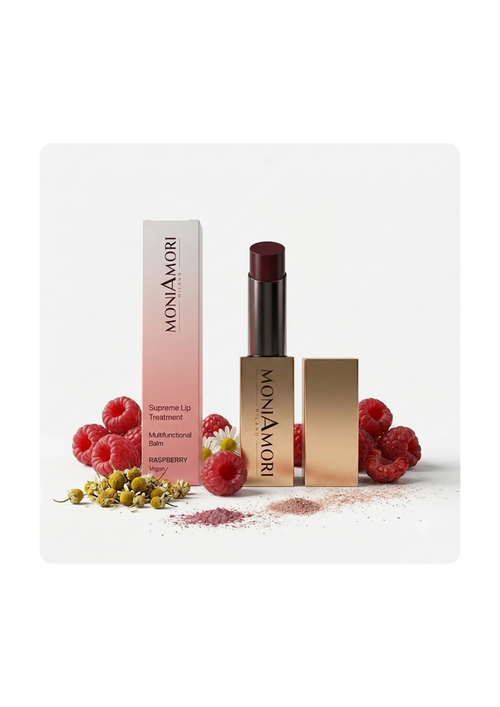 Baume à lèvres réparateur – Supreme Lip Treatment Framboise Sacha Beauty Cosmetics