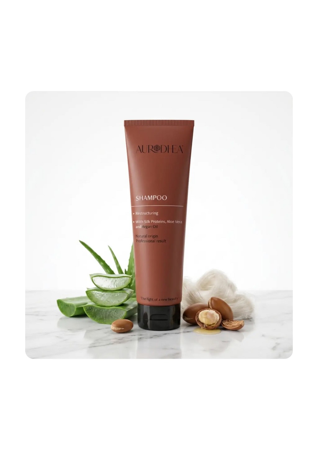 Shampoing restructurant à l’huile d’Argan Sacha Beauty Cosmetics