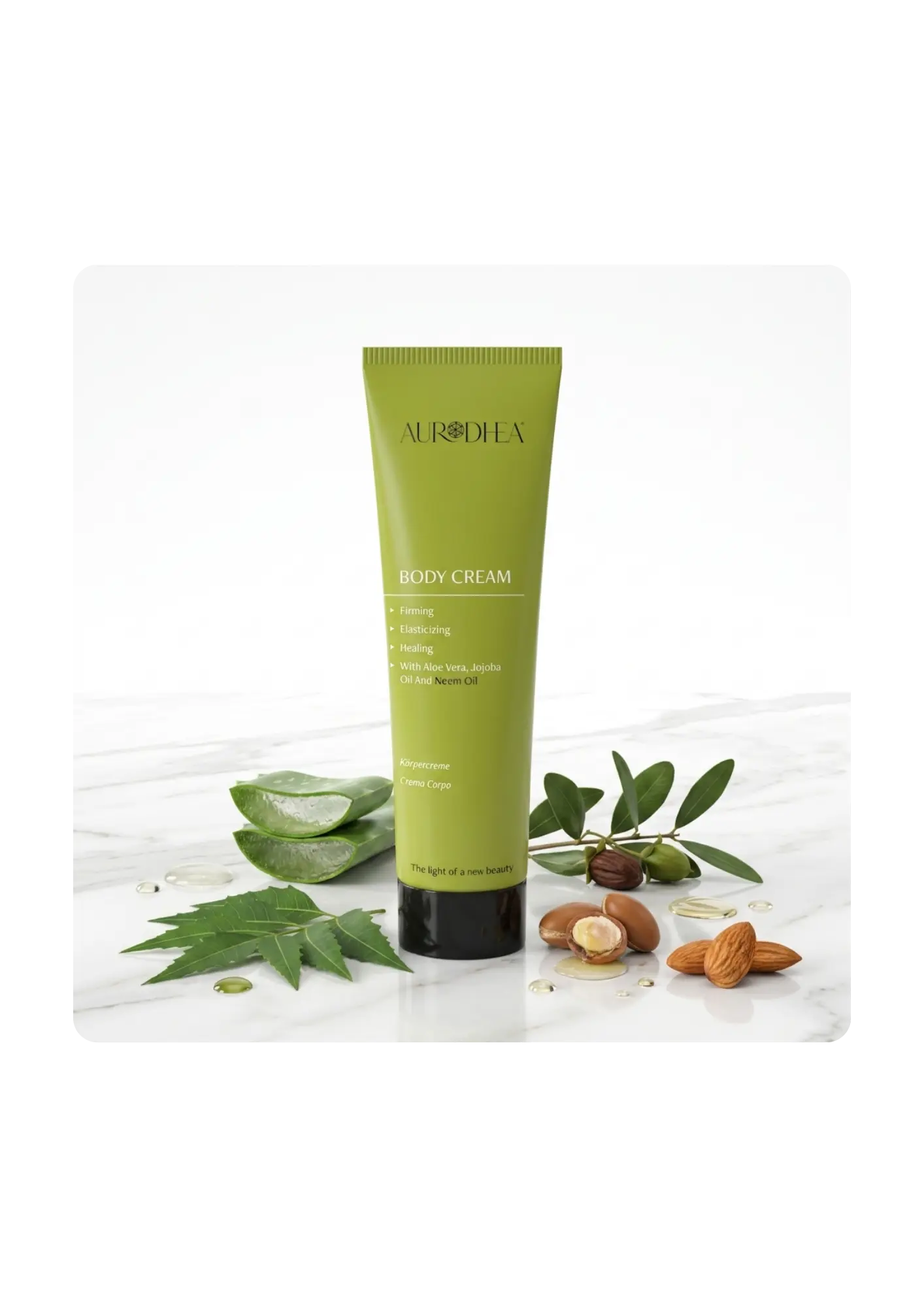 Crème corps à l’huile de Neem Sacha Beauty Cosmetics