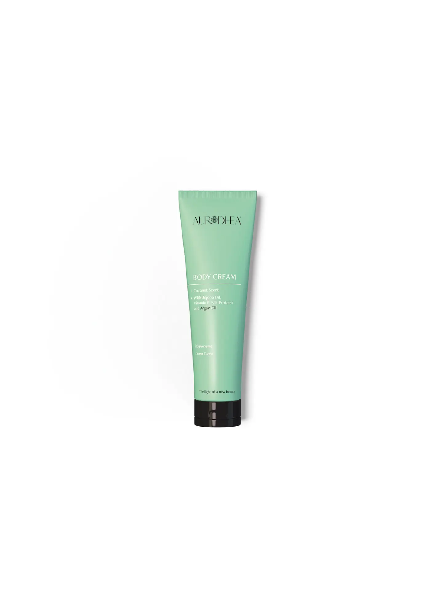 Crème corporelle hydratante à la Noix de Coco Aurodhea Sacha Beauty Cosmetics