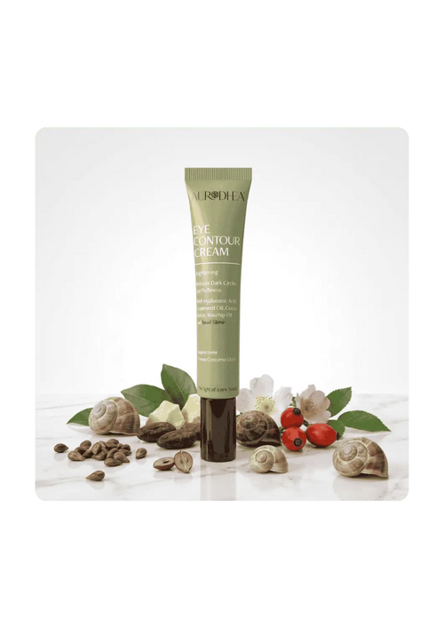 Crème contour des yeux à la bave d'escargot Aurodhea Sacha Beauty Cosmetics